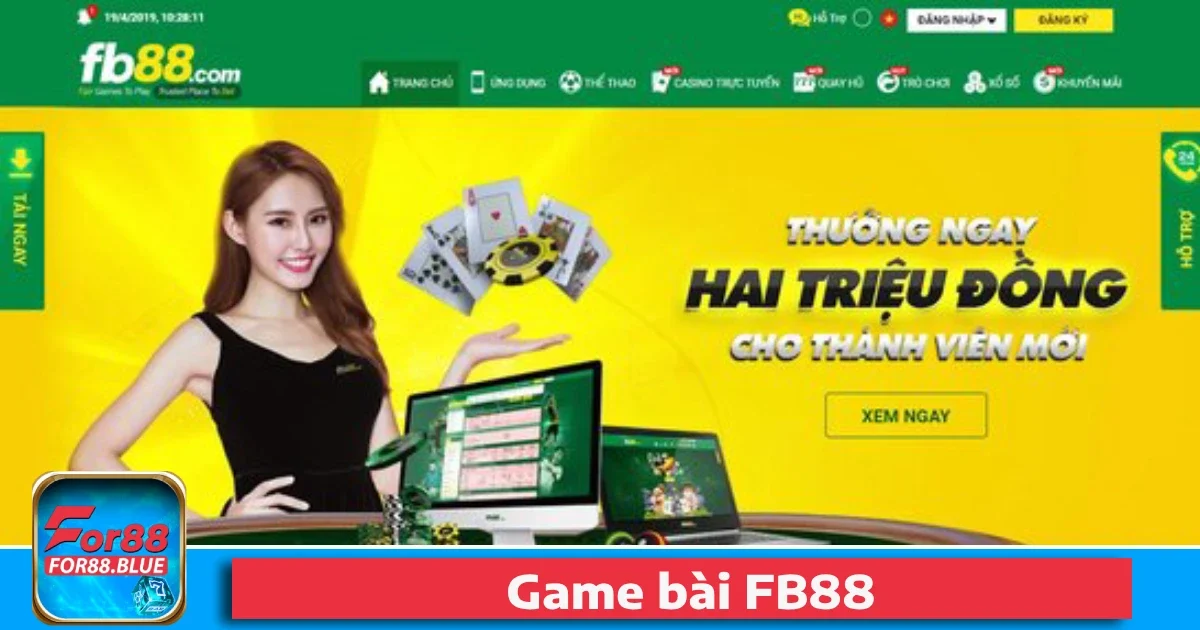 Game Bài Fb88 – Trải Nghiệm Đỉnh Cao Của Dân Chơi Bài