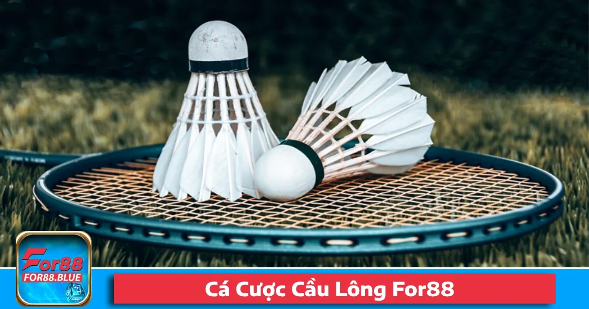 Cá Cược Cầu Lông For88 – Cơ Hội Kiếm "Bạc Tỷ" Hàng Ngày