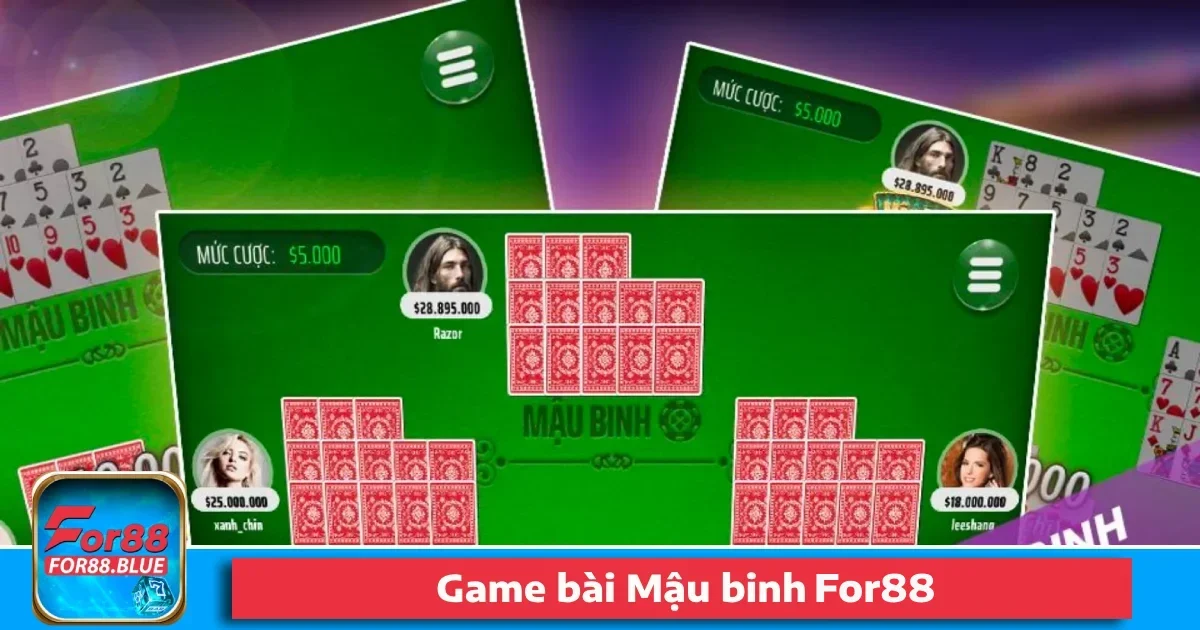 Hướng Dẫn Chơi Game Bài Mậu Binh For88 Cơ Bản Nhất 2025