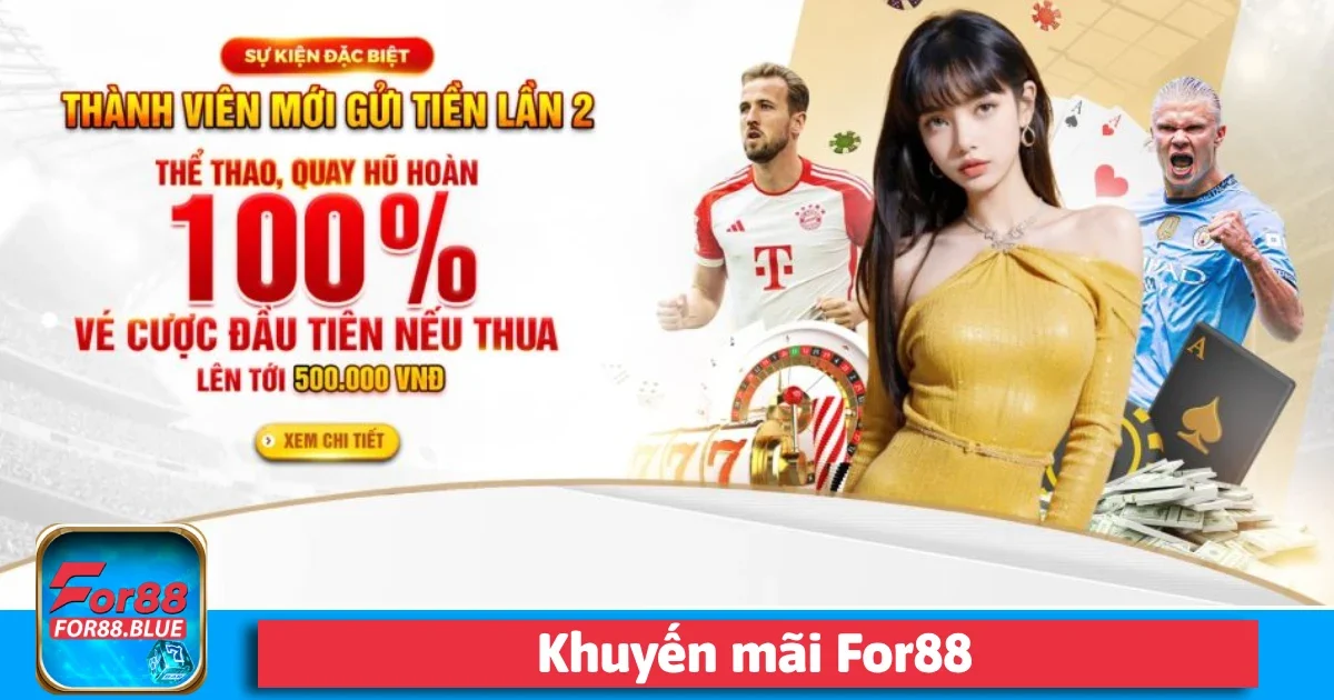 Khuyến Mãi For88 3 Khuyến mãi For88 rất phong phú và hấp dẫn